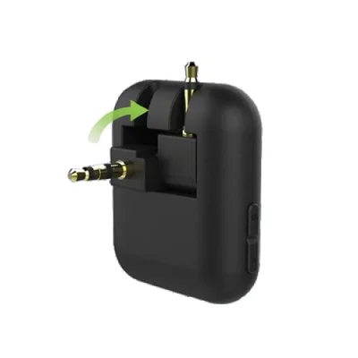 Energea AirLink Dual Channel Airplane Bluetooth Transmitter - Black
